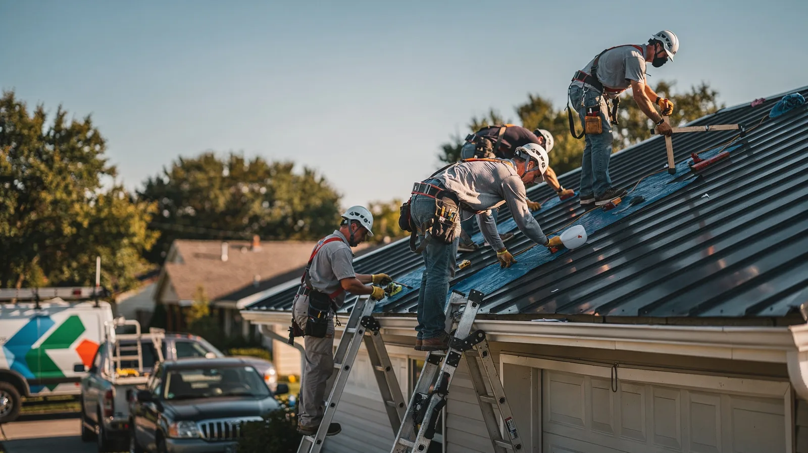 Metal Roof Installation in Wells, MI near me